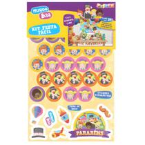 Kit Festa Fácil Decoração Mundo Bita Aniversário Comemoração - 39 Itens - Piffer Kit Festa Fácil Decoração Mundo Bita Aniversário Comemoração - 39 Itens - Piffer