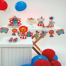 Kit Festa Fácil Festa Circo Pequena - 44pçs - 01 Unidade - Cromus