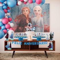 Kit Festa Fácil Frozen Aniversário Criança Infantil