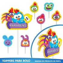 Kit Festa Fácil Galinha Pintadinha Mini Decoração Infantil Kit Festa Fácil Galinha Pintadinha Mini Decoração Infantil