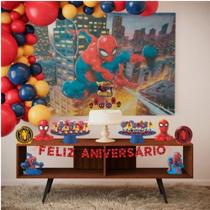 Kit Festa Fácil Homem Aranha Kit Festa Fácil Homem Aranha