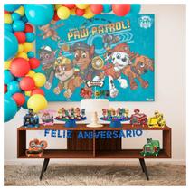 Kit Festa Fácil Infantil Decoração Patrulha Canina Kit Festa Fácil Infantil Decoração Patrulha Canina