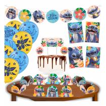 Kit festa fácil lilo stitch live action 62 peças