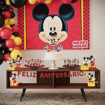 Kit Festa Fácil Mickey Aniversário Criança Infantil