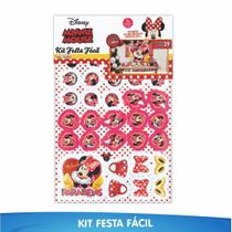 Kit Festa Fácil Minnie 39 Itens - 01 Unidade - Piffer - Rizzo