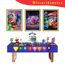 Kit Festa Facil Montagem Decoração Pratica - Divertidamente Kit Festa Facil Montagem Decoração Pratica - Divertidamente