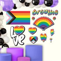 Kit Festa Fácil Orgulho LGBTQIA+