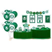 Kit Festa Fácil Palmeiras Futebol Sep Enfeites Aniversário