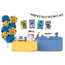 Kit festa fácil stitch 62 peças monte você mesmo Kit festa fácil stitch 62 peças monte você mesmo