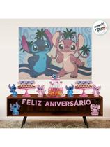 Kit Festa Fácil Stitch Angel 39 Itens Decoração Aniversário Kit Festa Fácil Stitch Angel 39 Itens Decoração Aniversário