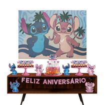 Kit Festa Fácil Stitch e Angel - Disney Kit Festa Fácil Stitch e Angel - Disney