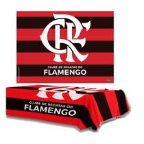 Kit festa Flamengo Decoração Aniversário Painel+Toalha
