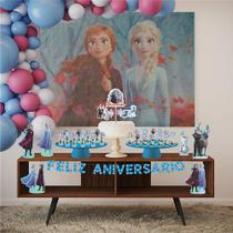 Kit Festa Frozen Piffer: Decoração Encantadora e Licenciada pela Disney para Aniversários Infantis