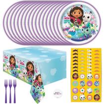 Kit Festa Gabby's Dollhouse para 16 Convidados