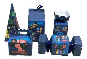 Kit Festa Gamer Lembrancinha 50 Peças Decoração Aniversário Kit Festa Gamer Lembrancinha 50 Peças Decoração Aniversário