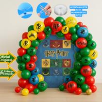 Kit Festa Harry Potter Ani Arco Descontruído 75 Balão + fita Kit Festa Harry Potter Ani Arco Descontruído 75 Balão + fita