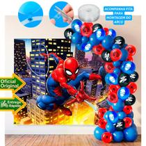 Kit festa Homema Aranha Decoração Aniversário Painel+balão Kit festa Homema Aranha Decoração Aniversário Painel+balão