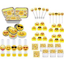 Kit Festa Infantil Emoji 178 Pças