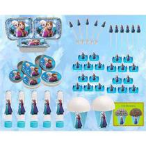 Kit Festa Infantil Frozen 292 Peças (30 pessoas)