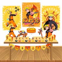 Kit Festa Infantil Menino Naruto Lembrancinha Decoração - Cg Mimo Kids