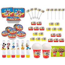 Kit Festa Infantil Mickey E Sua Turma 106 Peças (10 pessoas)