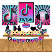 Kit Festa Infantil Tik Tok Lembrancinha Decoração