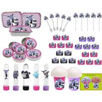 Kit Festa Infantil Vampirina 106 Peças (10 pessoas)