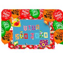 Kit festa Junina completo decoração Arraia Painel + Balão