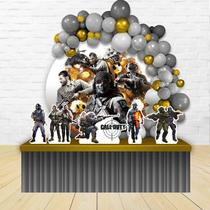 KIT FESTA KIT FESTA PAINEL REDONDO Decoração Infantil Call of Duty