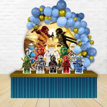 KIT FESTA KIT FESTA PAINEL REDONDO Decoração Infantil Ninjago KIT FESTA KIT FESTA PAINEL REDONDO Decoração Infantil Ninjago