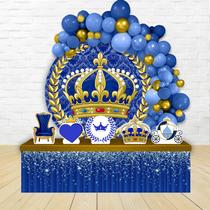 KIT FESTA KIT FESTA PAINEL REDONDO Decoração Realeza Menino KIT FESTA KIT FESTA PAINEL REDONDO Decoração Realeza Menino