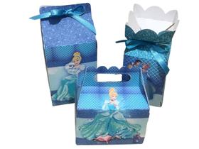 Kit Festa Lembrancinha Personalizada Tema Princesa Cinderela - Kibunitinho