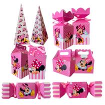 Kit Festa Lembrancinhas Decorativas Minnie Rosa Aniversários Kit Festa Lembrancinhas Decorativas Minnie Rosa Aniversários