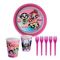Kit Festa Meninas Superpoderosas 8 Copos 200 ml 8 Pratos 18 cm 8 Garfos Festcolor Inspire Sua Festa Loja Kit Festa Meninas Superpoderosas 8 Copos 200 ml 8 Pratos 18 cm 8 Garfos Festcolor Inspire Sua Festa Loja