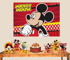 Kit festa mickey mouse aniversário decoração - Piffer e Regina