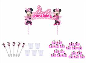 Kit Festa Minnie Rosa 751 peças