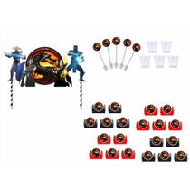 Kit Festa Mortal Kombat 61 peças