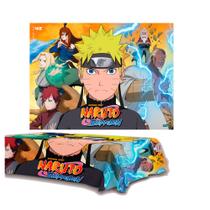 Kit festa Naruto Decoração Aniversário Toalha + Painel TNT