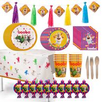 Kit Festa Oficial Mighty Mojo Booba - Suprimentos para Aniversário