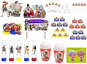 Kit Festa One Piece 155 peças (20 pessoas)