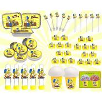 Kit Festa Os Simpsons 160 Peças (20 pessoas)