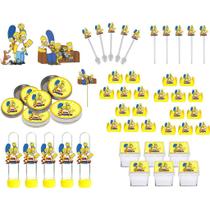 Kit Festa Os Simpsons 293 Peças (30 pessoas)