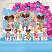 Kit Festa Ouro Baby Alive Boneca - IMPAKTO VISUAL Kit Festa Ouro Baby Alive Boneca - IMPAKTO VISUAL