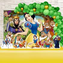 KIT Festa Ouro Branca de Neve - IMPAKTO VISUAL KIT Festa Ouro Branca de Neve - IMPAKTO VISUAL