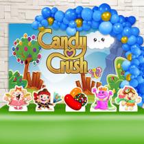 Kit Festa Ouro Candy Crush - IMPAKTO VISUAL Kit Festa Ouro Candy Crush - IMPAKTO VISUAL