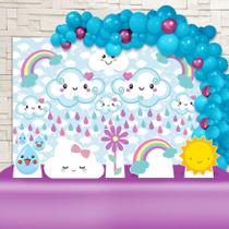 Kit Festa Ouro Chuva de Amor - IMPAKTO VISUAL Kit Festa Ouro Chuva de Amor - IMPAKTO VISUAL