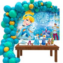 Kit Festa Ouro Cinderela - IMPAKTO VISUAL Kit Festa Ouro Cinderela - IMPAKTO VISUAL