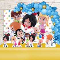 Kit Festa Ouro Cleo E Cuquin - IMPAKTO VISUAL Kit Festa Ouro Cleo E Cuquin - IMPAKTO VISUAL