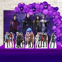 Kit Festa Ouro Descendentes 3 - IMPAKTO VISUAL Kit Festa Ouro Descendentes 3 - IMPAKTO VISUAL
