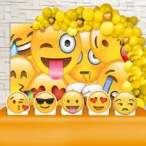 Kit Festa Ouro Emoji - IMPAKTO VISUAL Kit Festa Ouro Emoji - IMPAKTO VISUAL